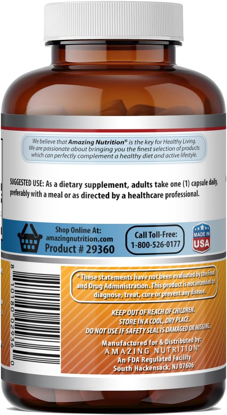 Amazing Formulas Riboflavina 400mg, 120 Cápsulas