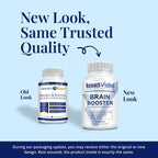Research Verified Brain Booster - Suplemento Nootrópico para Memoria y Concentración - 60 Cápsulas Veganas