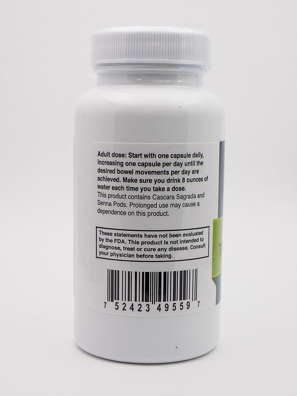 Ruibarbo de Indias 450mg, 100 Cápsulas