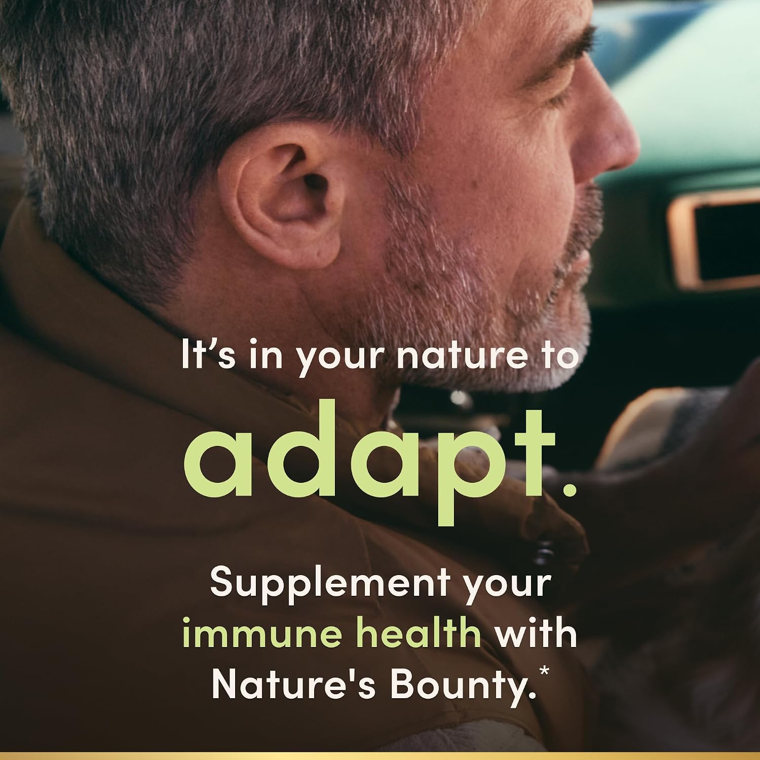 Nature's Bounty Vitamina D3 5000 UI Gominolas, Alto Potencia, Sabor Fresa, 60 Gominolas Vegetarianas