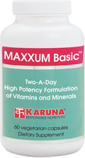 Karuna MAXXUM Basic - Complejo Multivitamínico y Mineral, 60 Cápsulas Vegetarianas