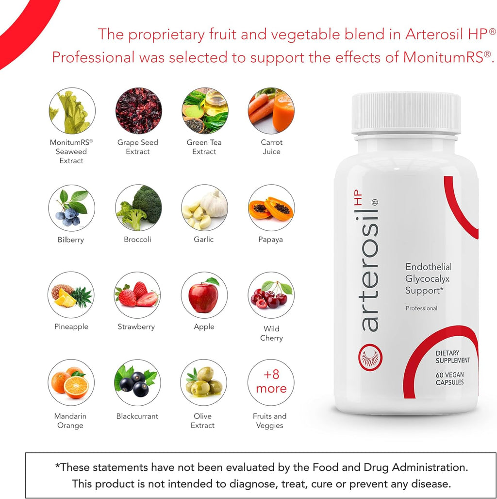 Calroy Health Sciences Arterosil HP Professional – Soporte del Glicocálix Endotelial y Salud Cardiovascular