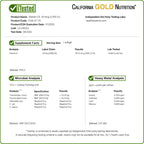 California Gold Nutrition Vitamina D3, 50 mcg (2.000 UI), 90 Cápsulas Blandas de Gelatina de Pescado