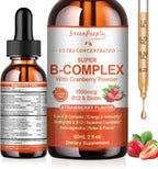 GREENPEOPLE Complejo B Metilado con B12 Metilcobalamina y L-Metilfolato - 60 ml