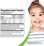 NaturesPlus Pedi-Active – 120 Comprimidos Masticables Sabor Bayas Mixtas – Complemento Infantil con DMAE y Fosfatidilserina