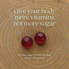 New Chapter® Gominolas Orgánicas de Vitamina B12+ – 47% Menos Azúcar, USDA Orgánico, Vegano, Sabor Frambuesa, 60 unidades