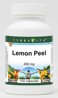 Cáscara de Limón - 450 mg (100 Cápsulas) - 3 Paquetes - Terravita