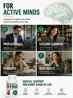 Fitina Suplemento Cerebral con Vitamina B6 y Tiamina | Alta Dosis de Vitaminas B para el Sistema Nervioso, 100 Comprimidos