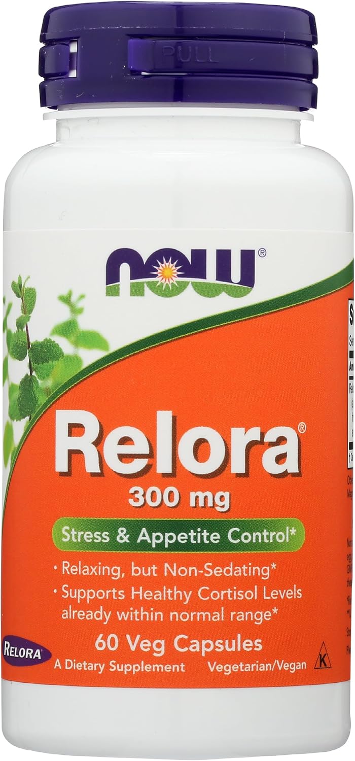 Now Foods Relora 300, 60 Cápsulas