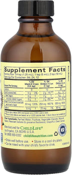 Childlife Liquid Vitamin C Orange - 118 ml (4 Fl Oz)