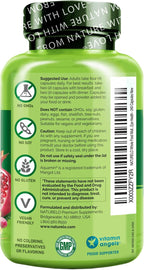 NATURELO Multivitamínico Integral para Hombres 50+ - 240 Cápsulas Vegetales