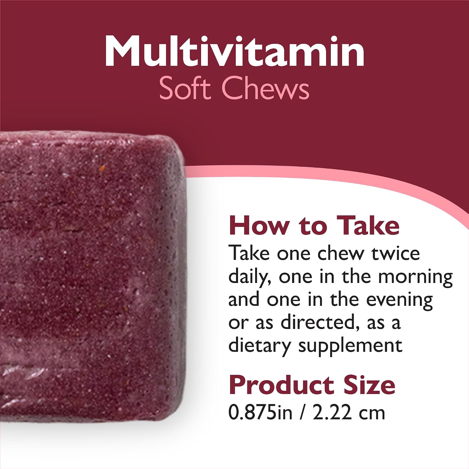 Celebrate Vitamins Multivitamínico Bariátrico en Pastillas Blandas - Vitaminas y Minerales Esenciales - Sin Azúcar, Sin Gluten - Suplemento para Bypass Gástrico y Manga Gástrica - Sabor a Bayas (60 unidades)