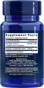 Life Extension Gastro-Ease – Zinc L-Carnosine and Probiotics for Digestive Comfort, 60 Capsules