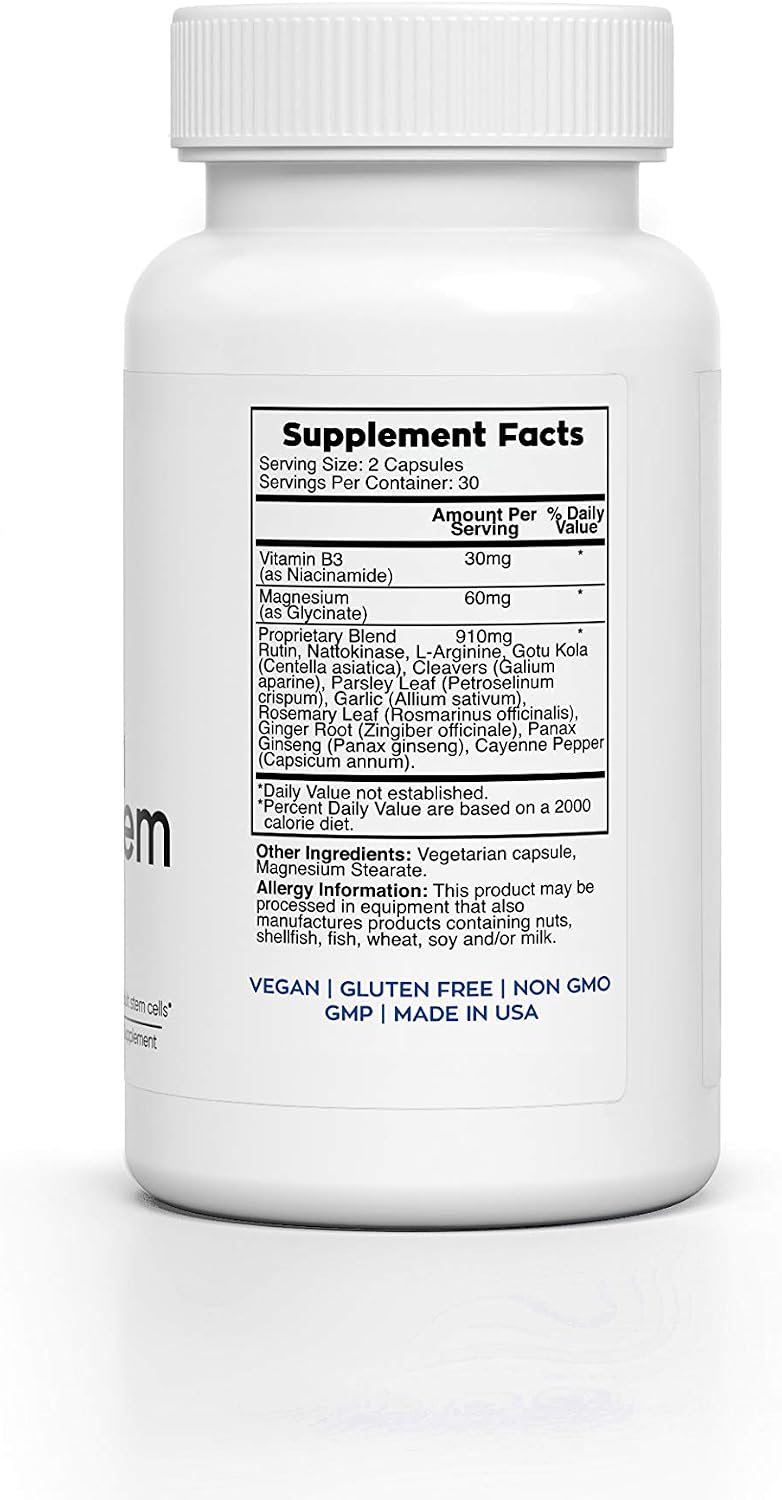 CIRCULA STEM 60 Cápsulas - Nutrición para Células Madre Adultas