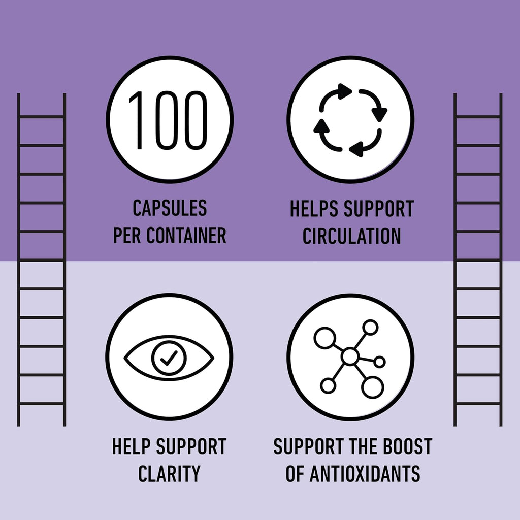 Cápsulas de Semilla de Uva Ecológicas – 520mg, 100 Cápsulas – Antioxidantes Polifenoles y OPC