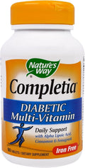 Nature's Way Completia Multivitamínico para Diabéticos, 90 comprimidos