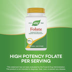 Ácido Fólico 800 mcg DFE – 100 Cápsulas de Nature's Way
