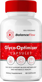 Balance Flow Glyco Optimizer Cápsulas - Fórmula Avanzada Natural de Alta Potencia - 60 Cápsulas