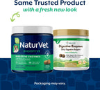 NaturVet – Enzimas Digestivas con Probióticos y Prebióticos – Masticables blandos para perros y gatos (120 unidades)