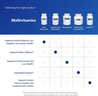 Pure Encapsulations O.N.E. Multivitamin - Multivitamínico diario con complejo antioxidante Metafolin, CoQ10 y Luteína para apoyar la visión, función cognitiva y salud celular - 60 cápsulas