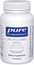 Pure Encapsulations Ultra B-Complex con PQQ | 60 Cápsulas