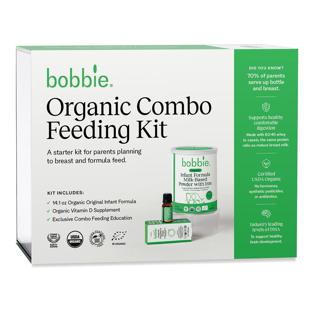 Bobbie Gotas de Vitamina D Orgánicas para Bebés - 400 UI, 0.3 fl oz