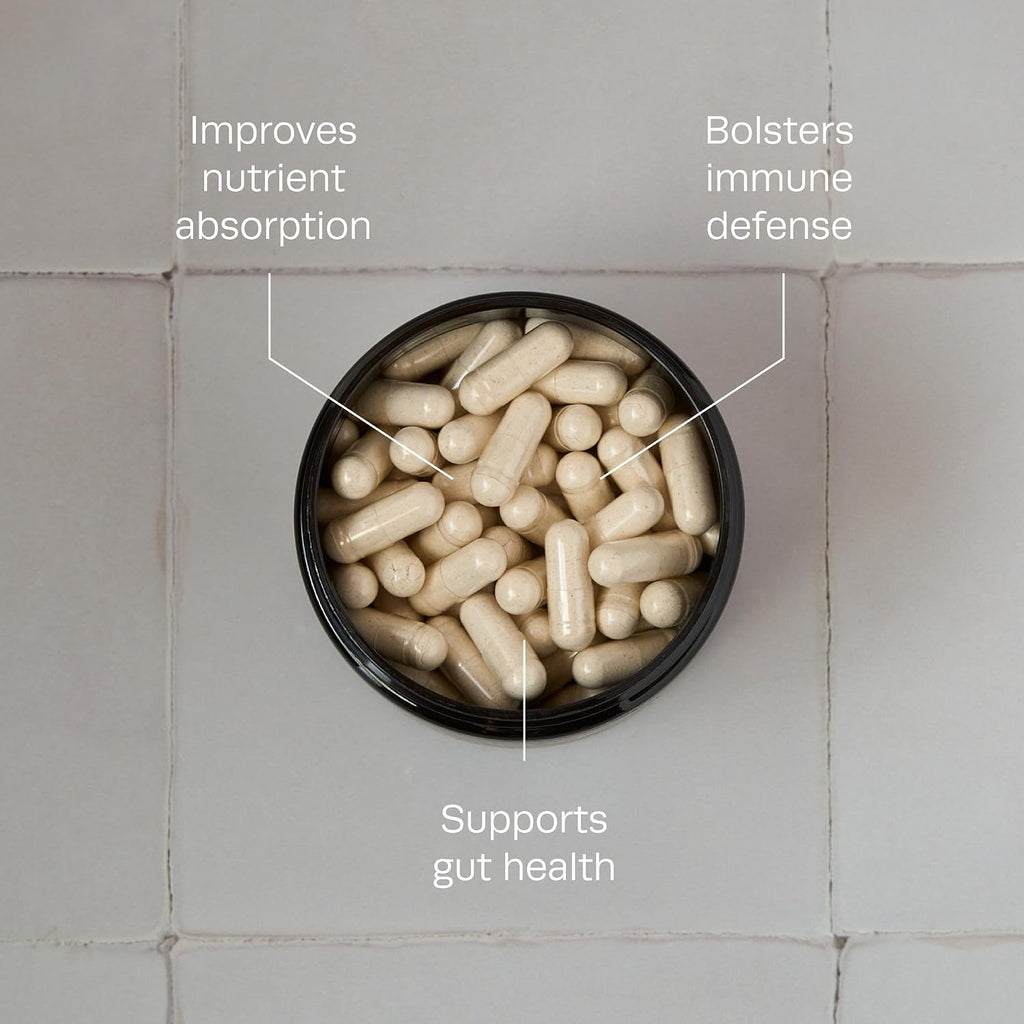 Goodphyte Complemento Alimenticio para la Inmunidad y Digestión | 60 Cápsulas | Enzimas Naturales