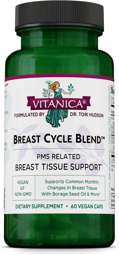 Vitanica Breast Cycle Blend - Suplemento de – Vitamina E: Contribuye a la protección de las células frente al daño – Image 1