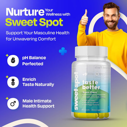 Probióticos para Hombres – Fórmula Sweet – Mejora de la confianza: Al sentirte fresco y equilibrado, puedes – Image 2