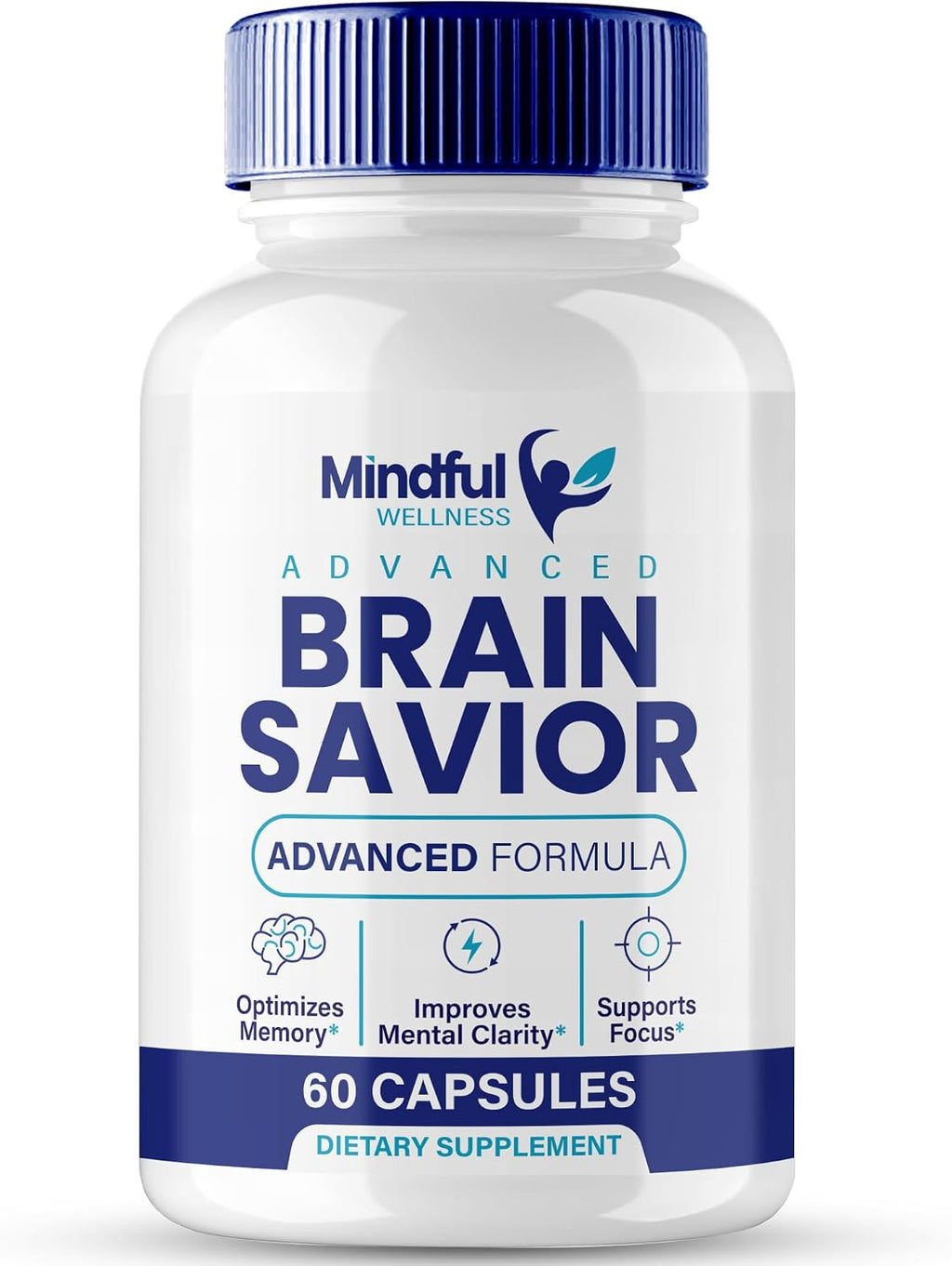 Brain Savior Cápsulas para Memoria y Concentración - Fórmula Avanzada