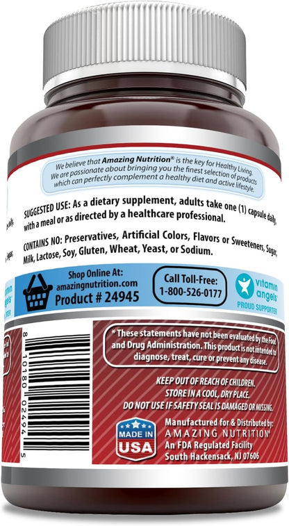 Amazing Formulas Niacina (Vitamina B3) 250 – Función psicológica normal: Ayuda a mantener una función psicológica – Image 3