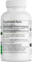 Bronson Cissus Quadrangularis Extract 1000 mg, 120 Cápsulas Vegetarianas