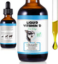 Suplemento Líquido de Vitamina D para Perros - 2 fl oz (59 ml)