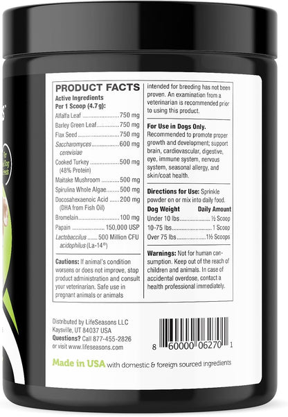 LifeStages Pet Nutrition Stage 1: Fórmula – Espirulina: Esta alga azul-verdosa es rica en proteínas, vitaminas y – Image 2