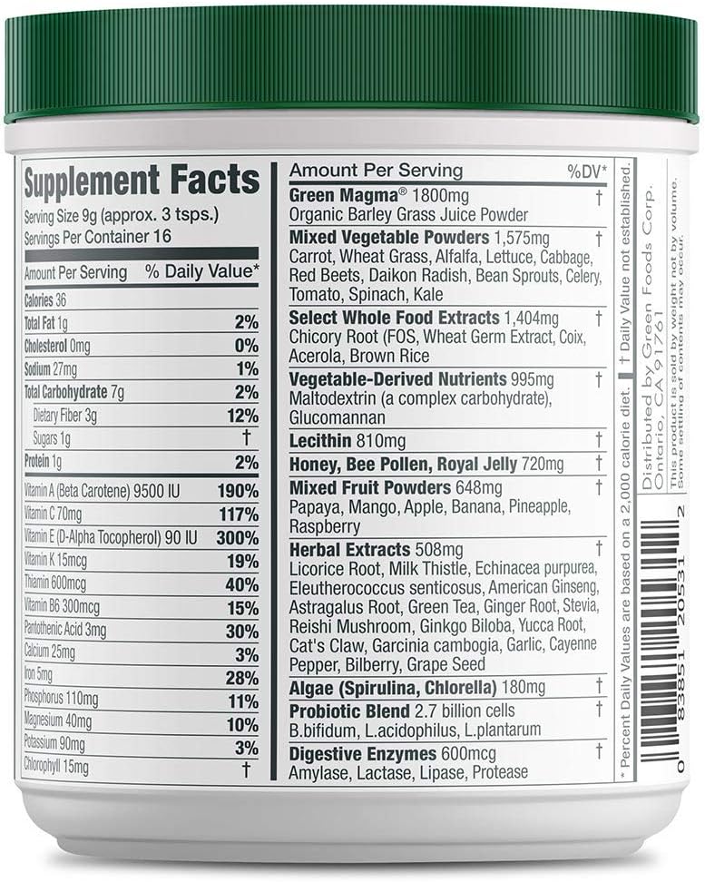 Green Foods Magma Plus, 150 g