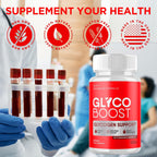Glyco Boost Capsules, Fórmula Avanzada con Ingredientes Naturales - 5 Pack (300 Cápsulas)