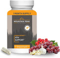 Mountain Peak Nutritionals HTN Support - Suplemento para la salud del corazón y circulación (90 cápsulas)