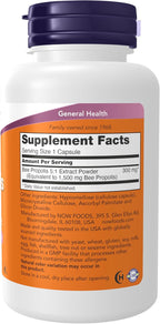 NOW Foods Propóleo 1500 mg, 100 Cápsulas (Pack de 3)
