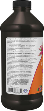 NOW Foods Liquid Multi, Absorción Rápida, Multivitamínico y Mineral Líquido, Sabor Bayas Silvestres, 473 ml