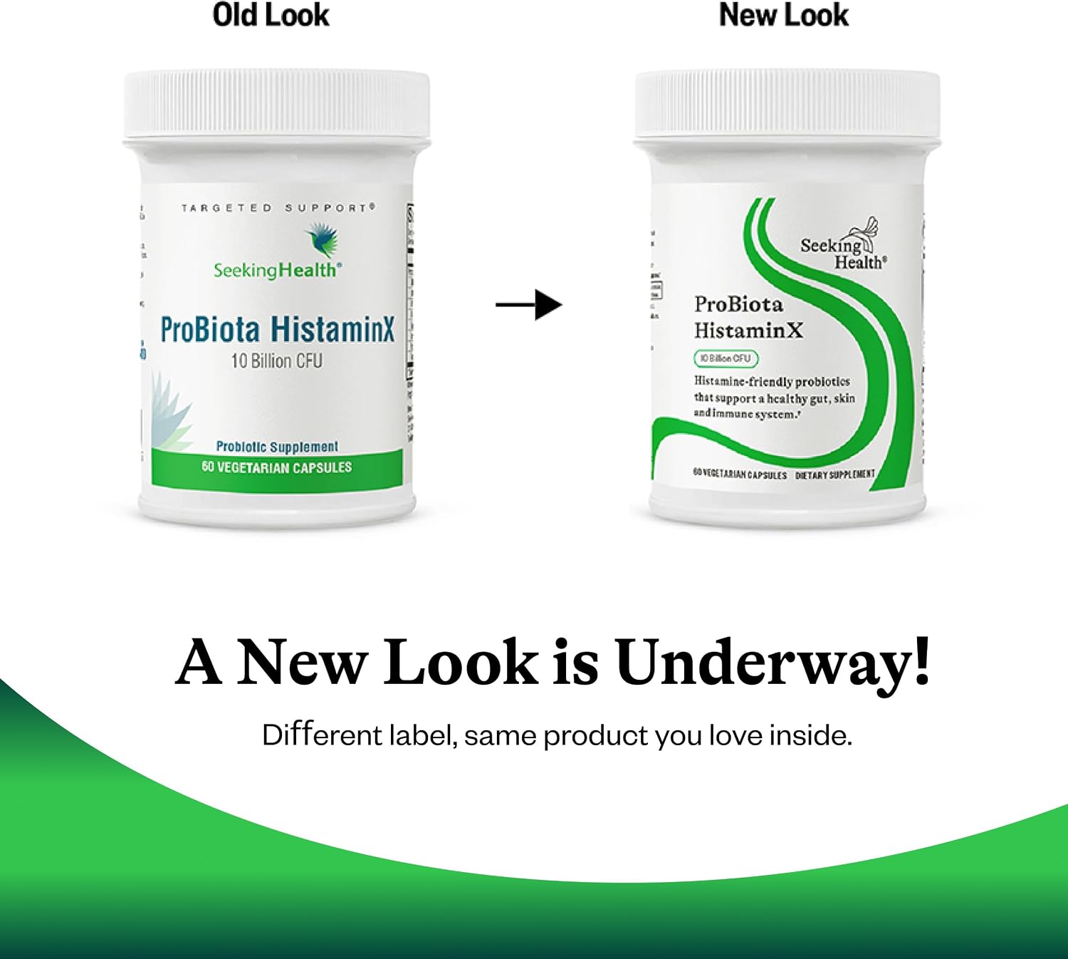 Seeking Health ProBiota HistaminX - Probiótico para Histamina y Salud Digestiva - 60 Cápsulas