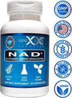 Genex Formulas NAD+ 250mg 60 Cápsulas - Nicotinamida Adenina Dinucleótido