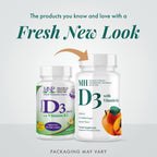 Michael's Health Vitamin D3 con K2 - 90 Comprimidos Masticables - Sabor Albaricoque - Apoyo Óseo e Inmunológico - Sin Azúcar Añadido - Vegetariano y Kosher