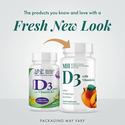 Michael's Health Vitamin D3 con K2 - 90 – Niveles de calcio en sangre: La vitamina D contribuye al mantenimiento – Image 3