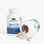 Neuro Plus Brain and Focus Formula – 40 Nootrópicos para Memoria, Enfoque y Claridad Mental (60 Cápsulas)