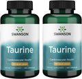 Swanson Taurina 500 mg – 100 Cápsulas por Envase (2 Envases)