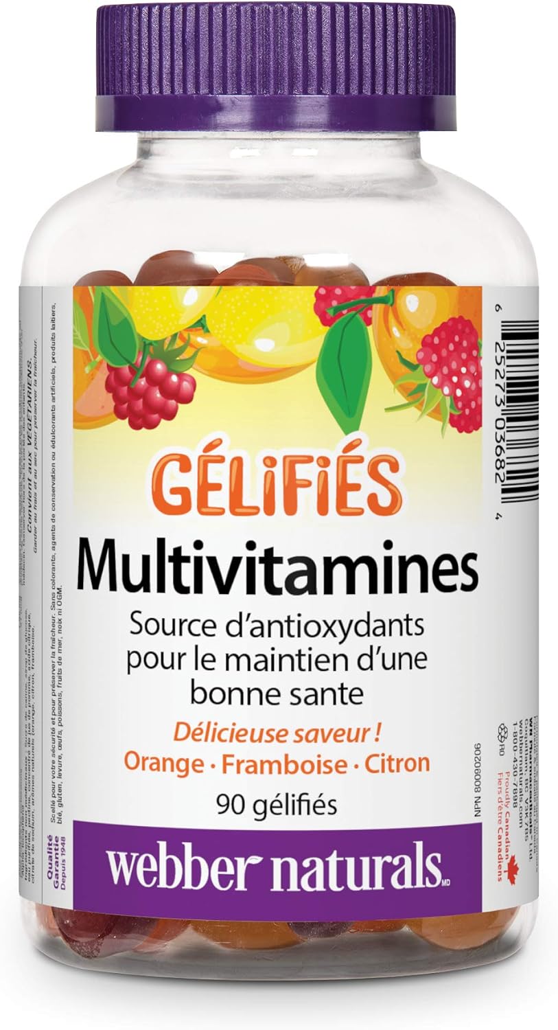 Webber Naturals Multivitamin, 90 Comprimidos