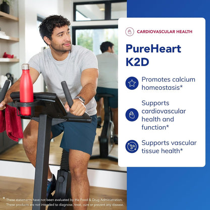 Pure Encapsulations PureHeart K2D - Vitamina – Coagulación sanguínea: La vitamina K2 contribuye a la coagulación – Image 3