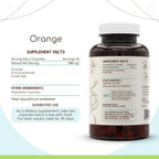 HerbEra Naranja (Citrus Sinensis) Cáscara Seca 120 Cápsulas, 500 mg