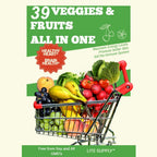 Lite Supply Frutas y Verduras 240 Cápsulas - 120 Fruta y 120 Verdura - Superalimento Natural