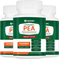 NICMIN Palmitoylethanolamide 1600mg con Luteolina, Quercetina, Cúrcuma y Resveratrol - 180 Cápsulas